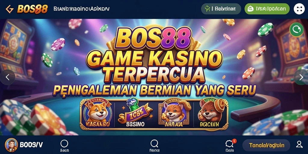Tangkapan layar gameplay seru dari permainan Kasino BOS88.