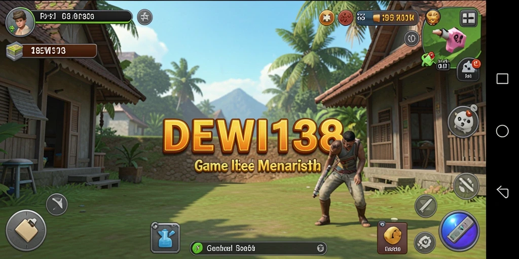 Tampilan gameplay menarik dari DEWI138 dengan sistem Idle.
