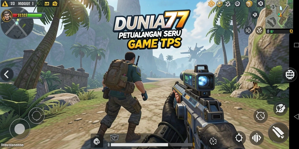 Tampilan gameplay DUNIA77 yang memukau dan penuh aksi.