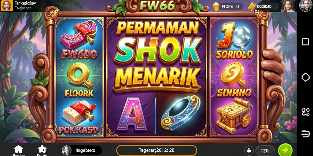 Tampilan permainan slot FW66 yang menarik dan menawan.