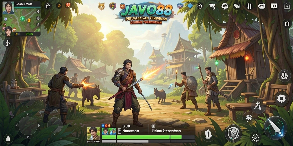 Gameplay seru di dunia terbuka JAVO88 yang penuh eksplorasi.