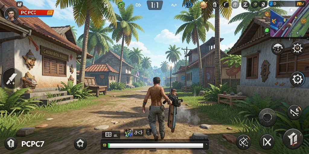 Tangkapan layar PCPC7 menunjukkan gameplay yang santai dan mengasyikkan.