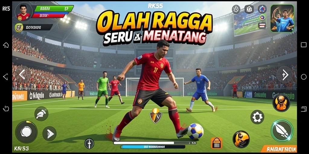 Menampilkan aksi intens dari RK55 dengan pengalaman gameplay yang mendebarkan.