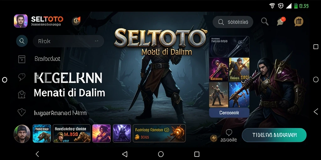 Gameplay menegangkan di dunia kegelapan dan misteri.