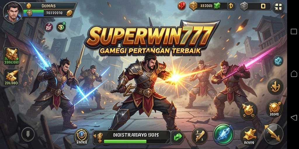 Gameplay mengasyikkan dari SUPERWIN777 dengan pertarungan strategis.
