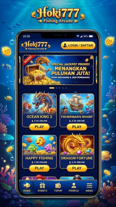 Tangkapan layar antarmuka hoki777 yang bersih dan mudah digunakan.
