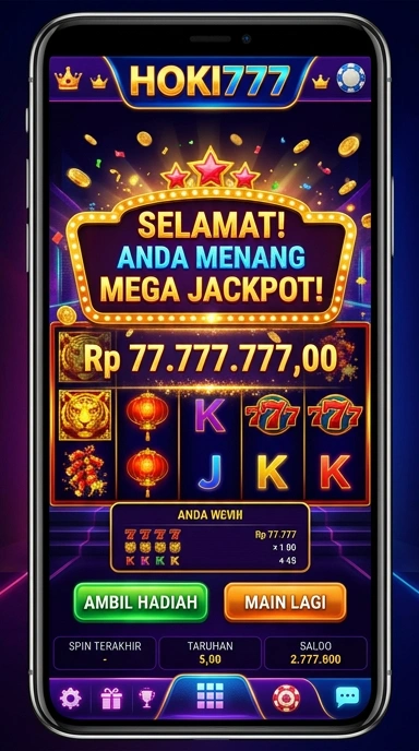 Screenshot dari berbagai aplikasi populer yang tersedia di hoki777.